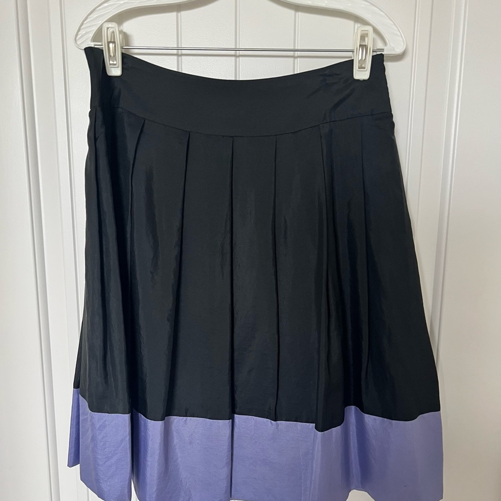 Black Box Pleats Silk Skirt from Express Design Studio